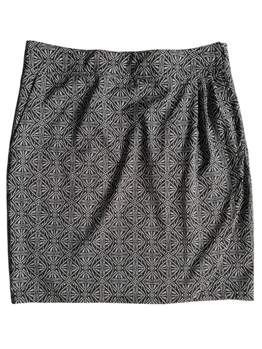 Like New RipSkirt Wrap Skirt Black White Size Small